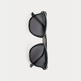Dark Grey Round Sunglasses