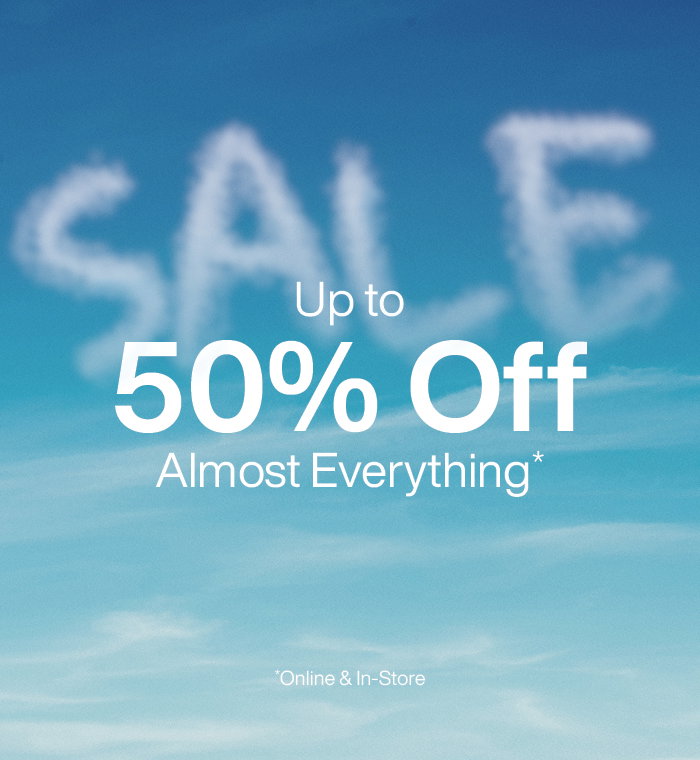 Up to 50% Off Almost Everything