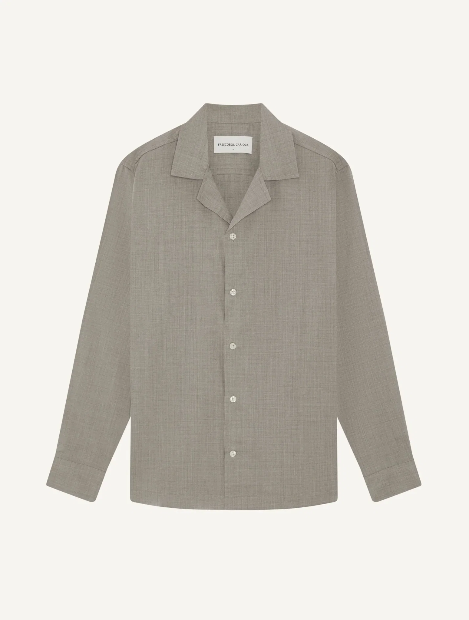 Image of SAFRA TROPICAL WOOL SHIRT
