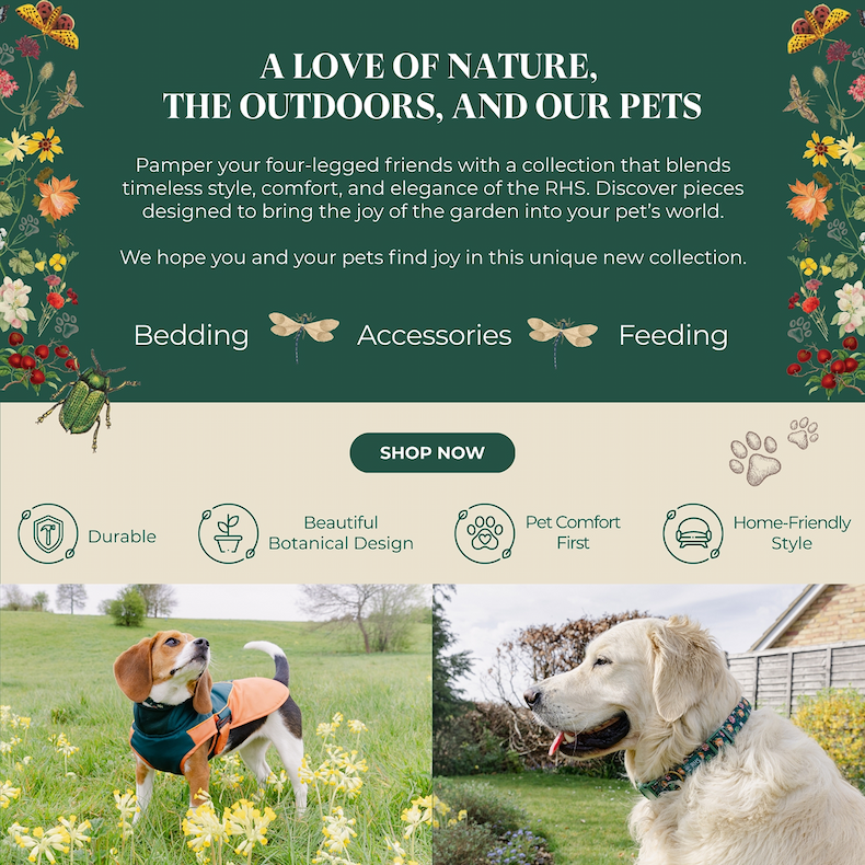 A love of nature, the outdoors, and our pets