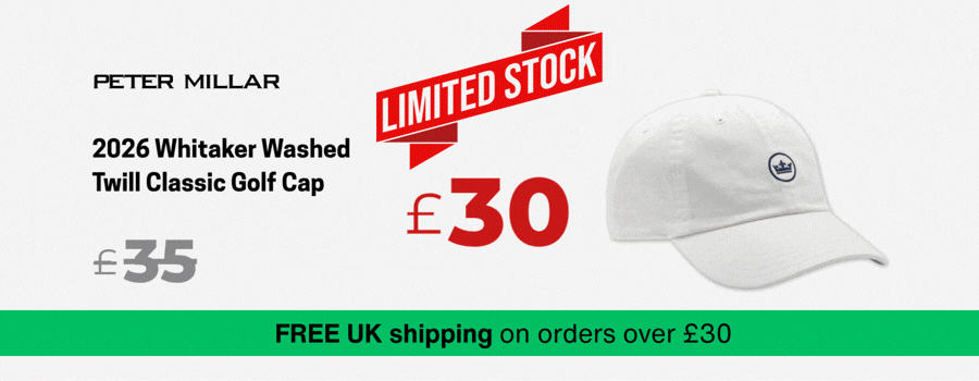 Peter Millar Mens 2026 Whitaker Washed Twill Classic Golf Hat Baseball Cap