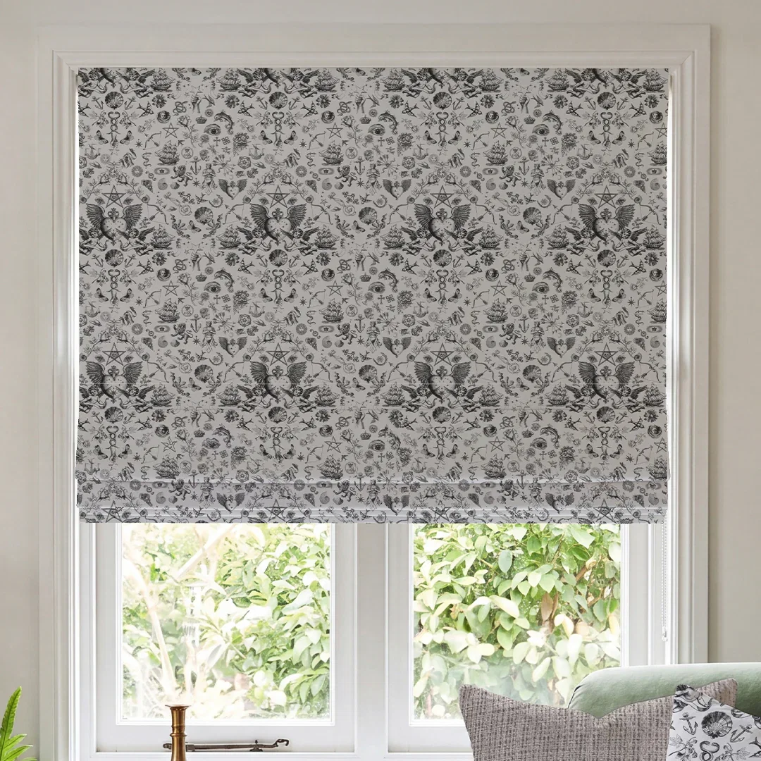 Carrie Neely Tattoo Angel Roman Blind