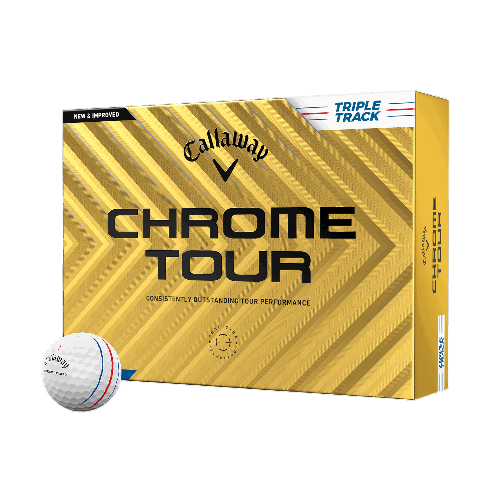 Chrome Tour Triple Track '24 Golf Balls