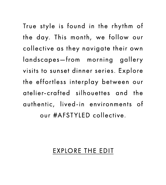 AFSTYLED: AS SEEN ON YOU - SHOP THE EDIT