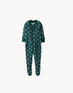 Holiday HannaJams™ Footed Sleeper | Ponderosa Green Forest