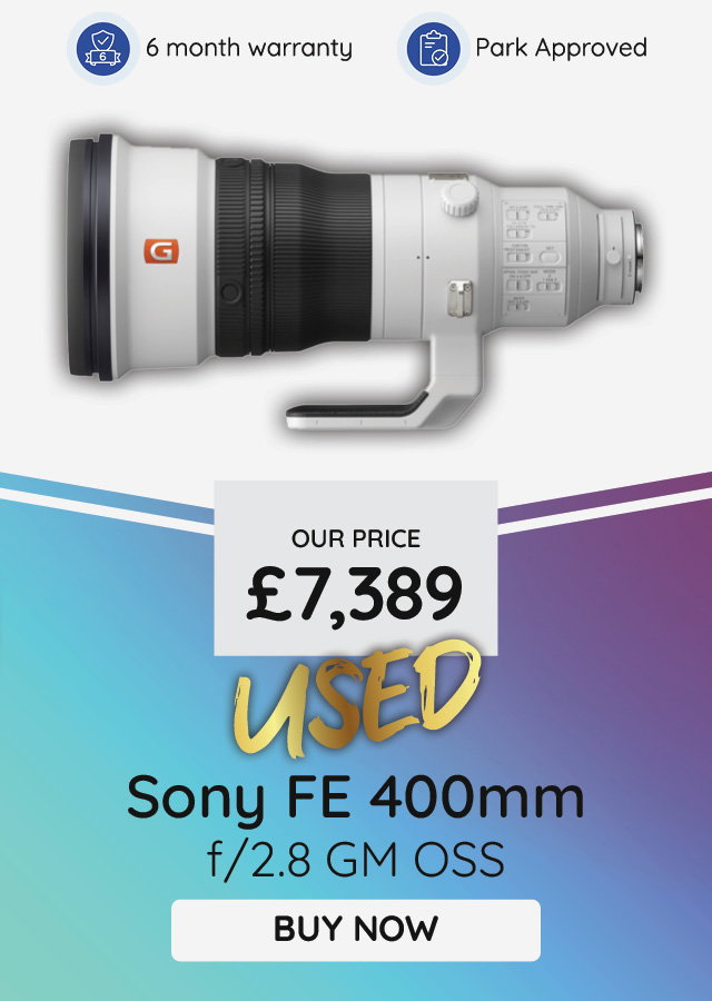 Used Sony FE 400mm f/2.8 G Master OSS