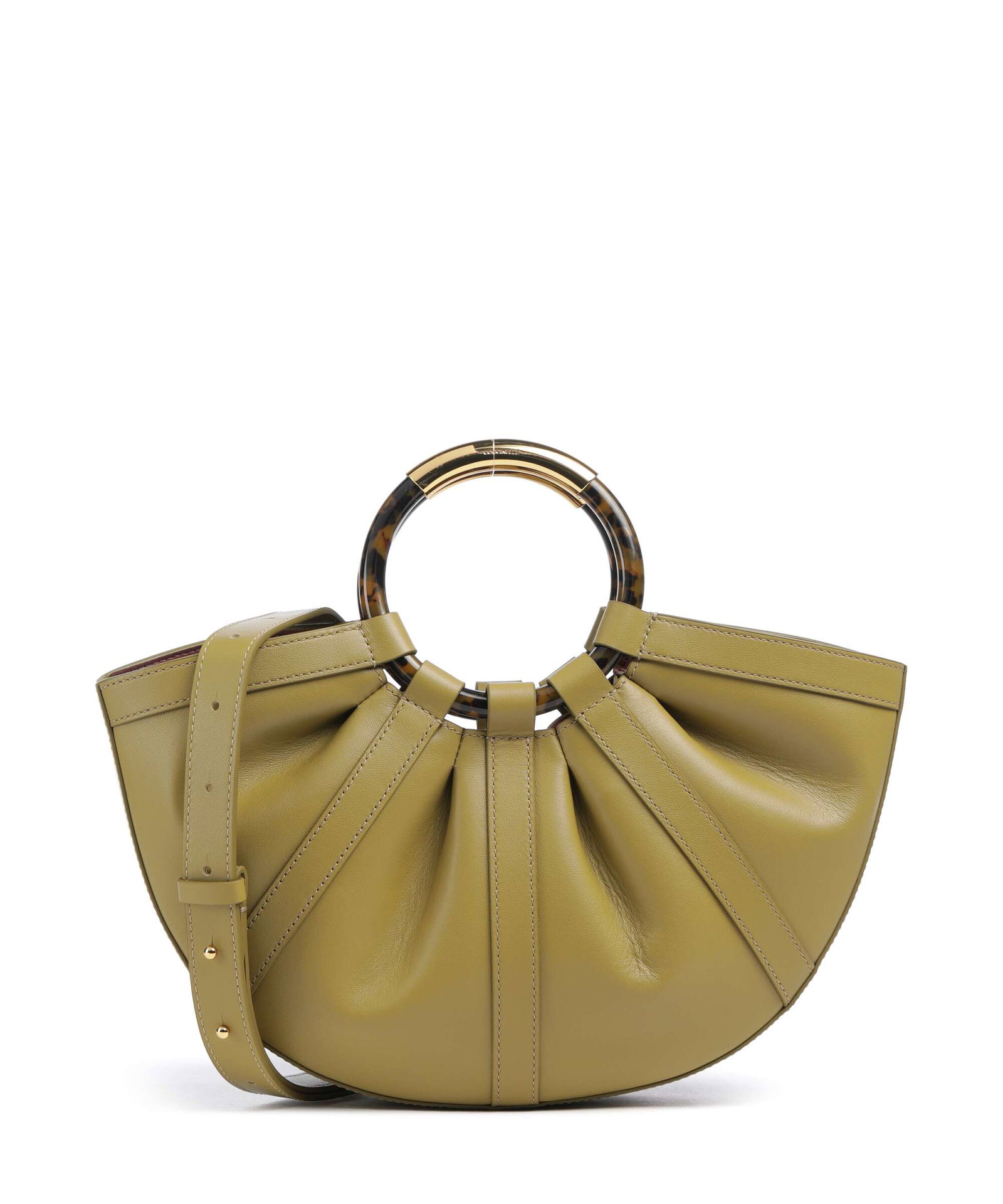 Coccinelle Shell Handbag fine grain leather