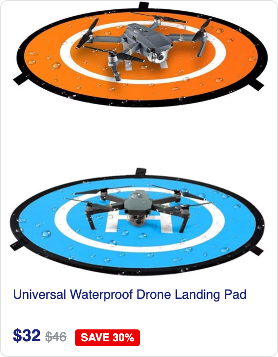 Universal Waterproof Drone Landing Pad