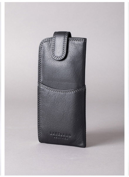 Leather Glasses Case Black