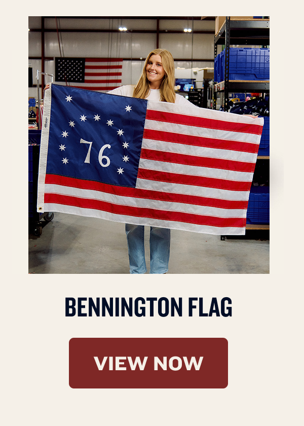 Bennington Flag | VIEW NOW