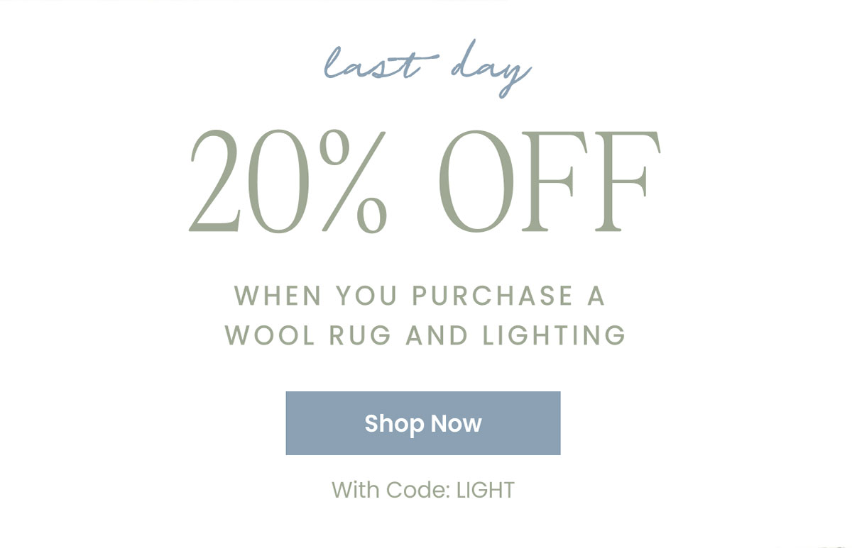 Last day 20% OFF 