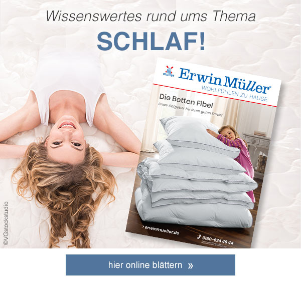 Wissenswertes rund ums Thema Schlaf! Hier online blättern!