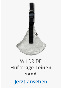 Hüfttrage Leinen linen sand