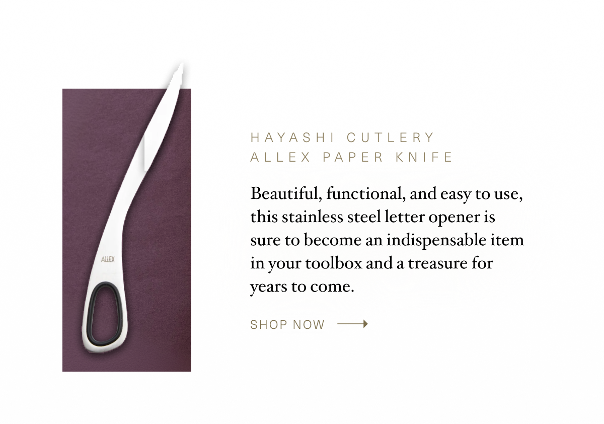 Hayashi Cutlery Allex Paper Knife