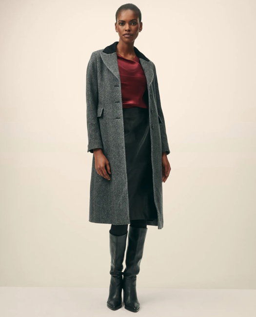 Image of Chesterfield Coat in Wool Blend