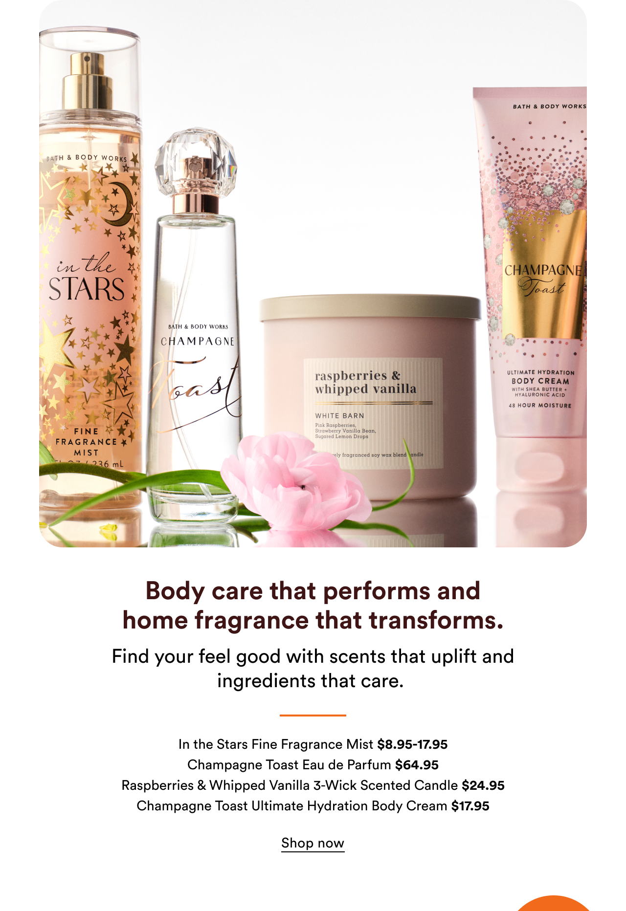 Body care that performs and home fragrance that transforms | In the Stars Fine Fragrance Mist & more | Shop now