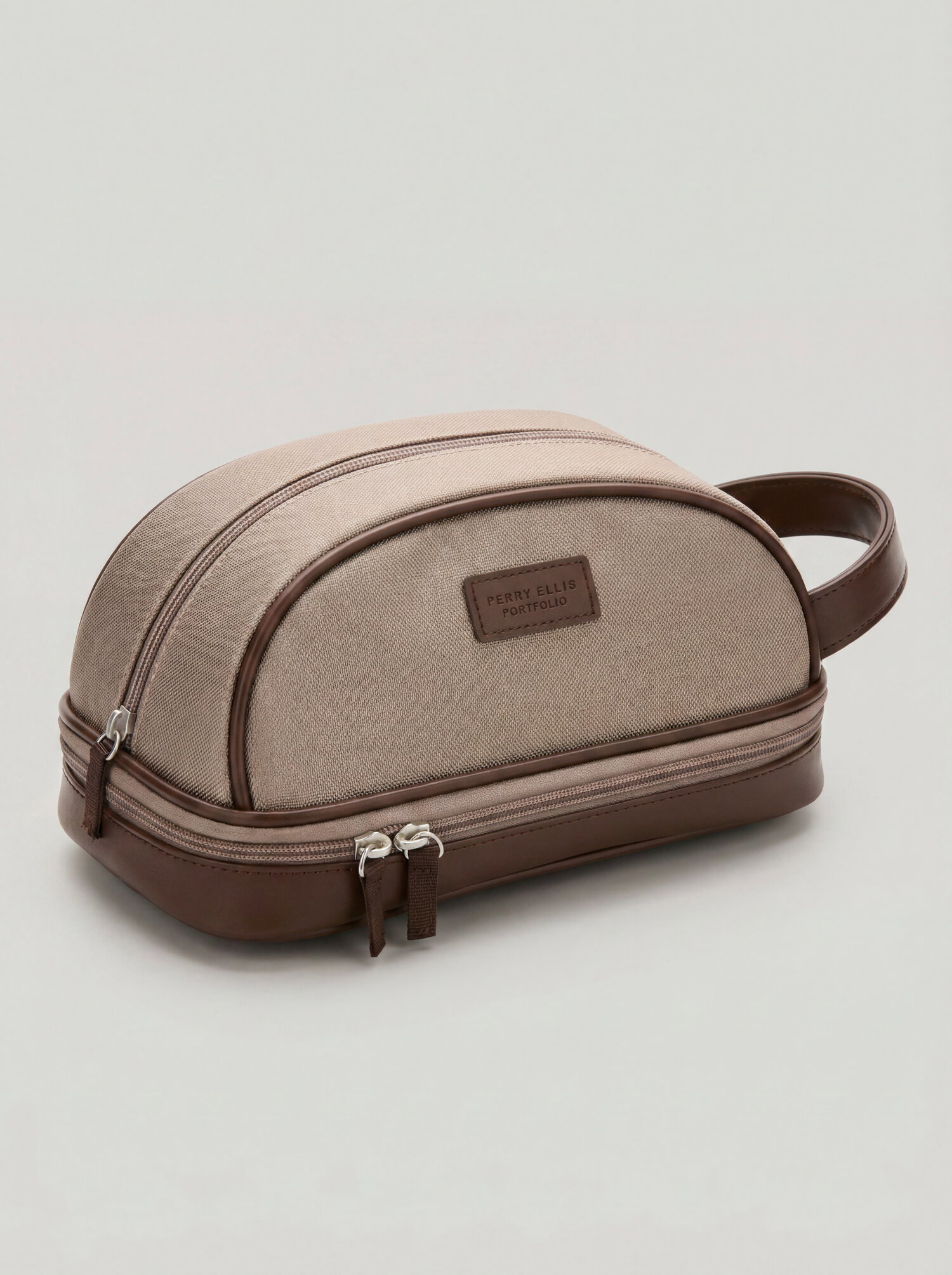 Khaki Travel Toiletry Bag Khaki Travel Toiletry Bag
