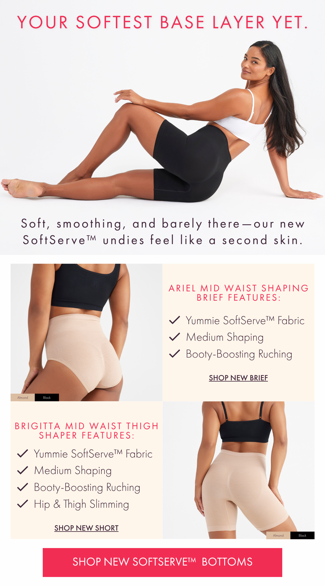 YOUR SOFTEST BASE LAYER YET