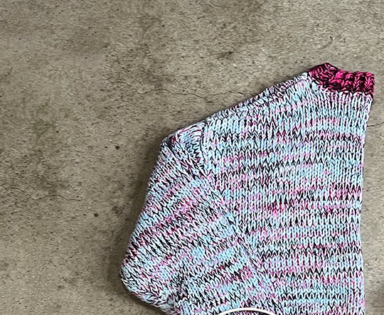 MILEY SPACE DYE SWEATER