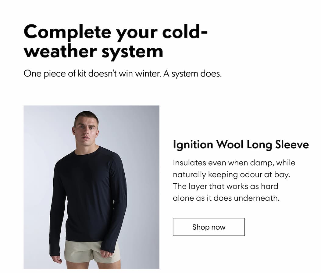Ignition Wool Long Sleeve | Shop now 