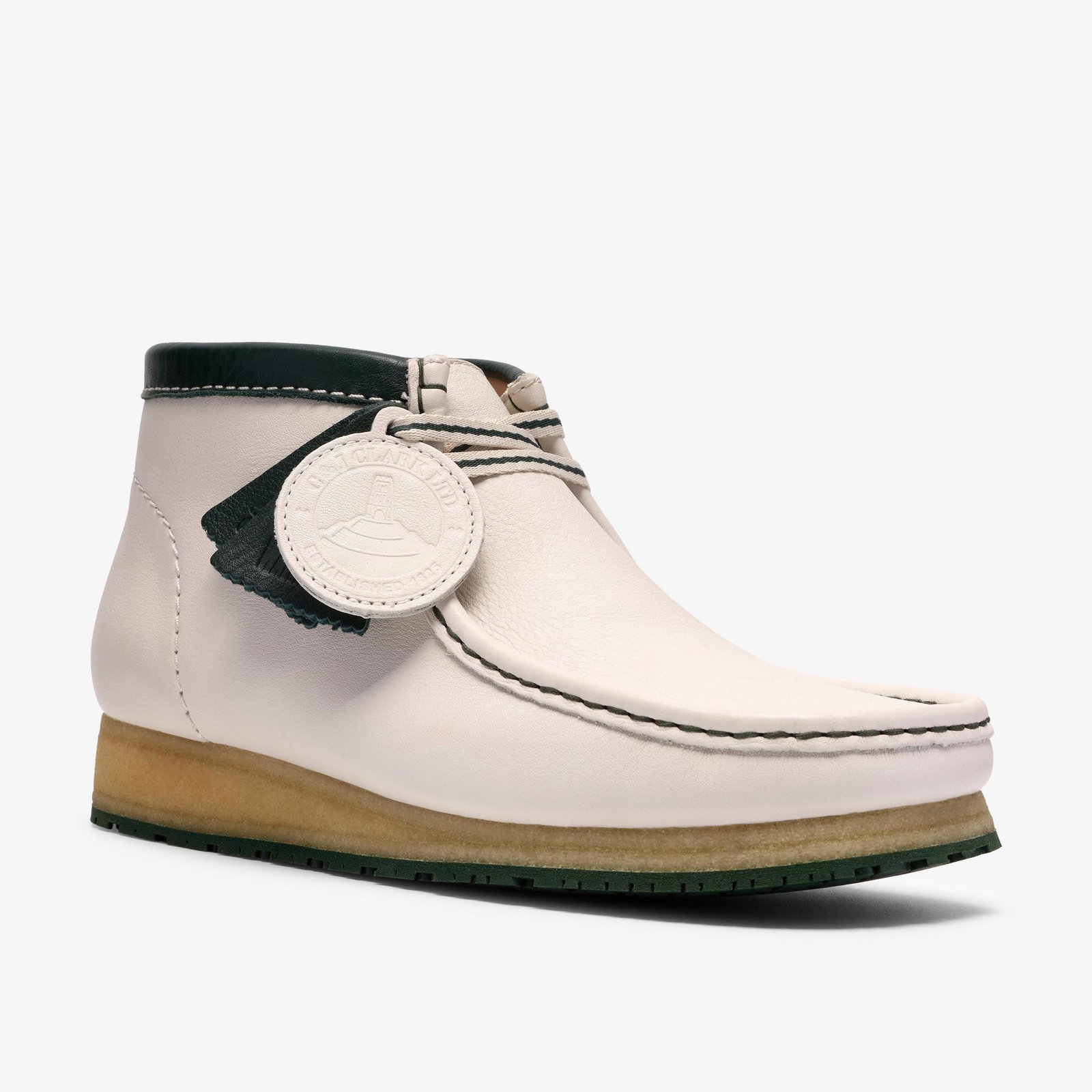 Shop Walla Boot RB White Leather