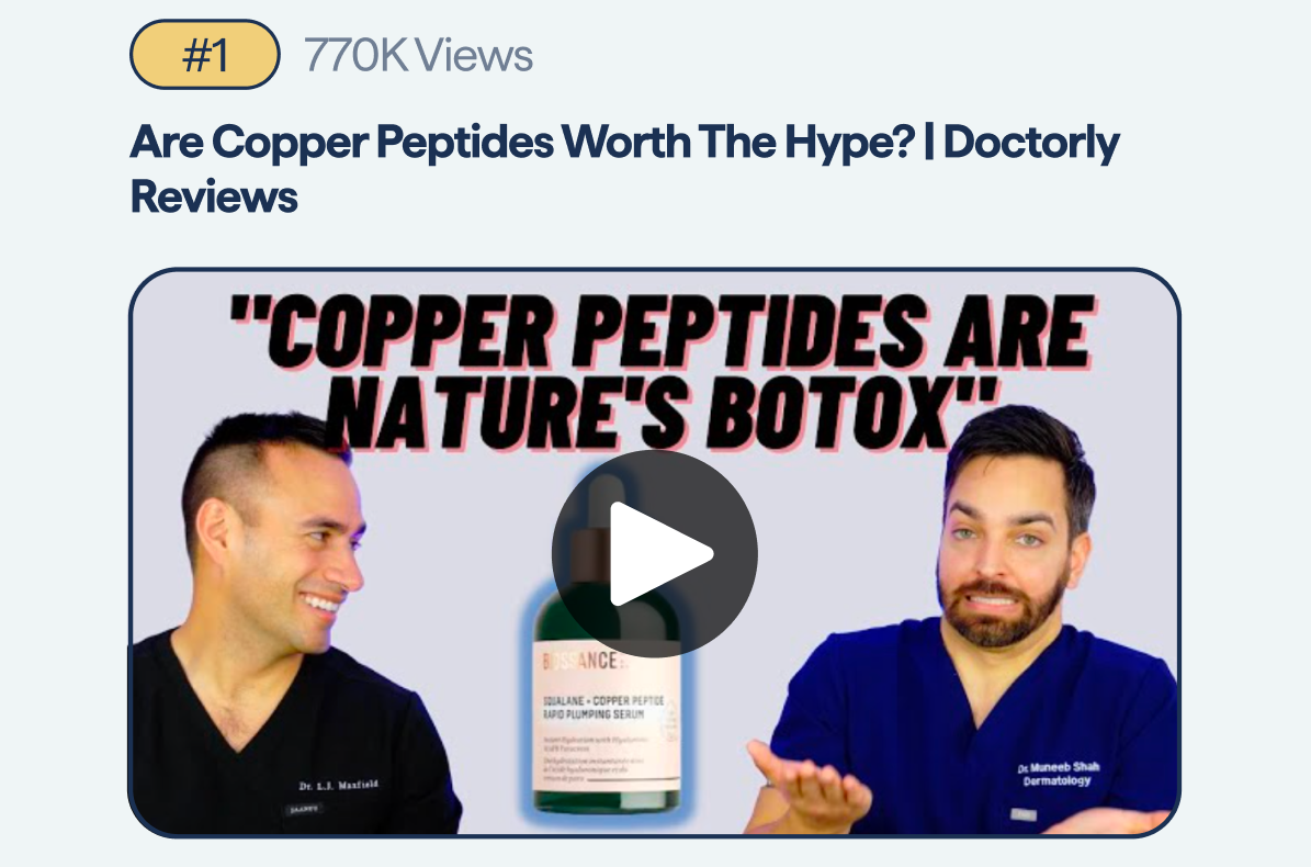 Are Copper Peptides Worth The Hype? | Doctorly Reviews