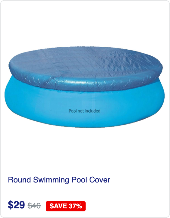 Round Swimming Pool Cover