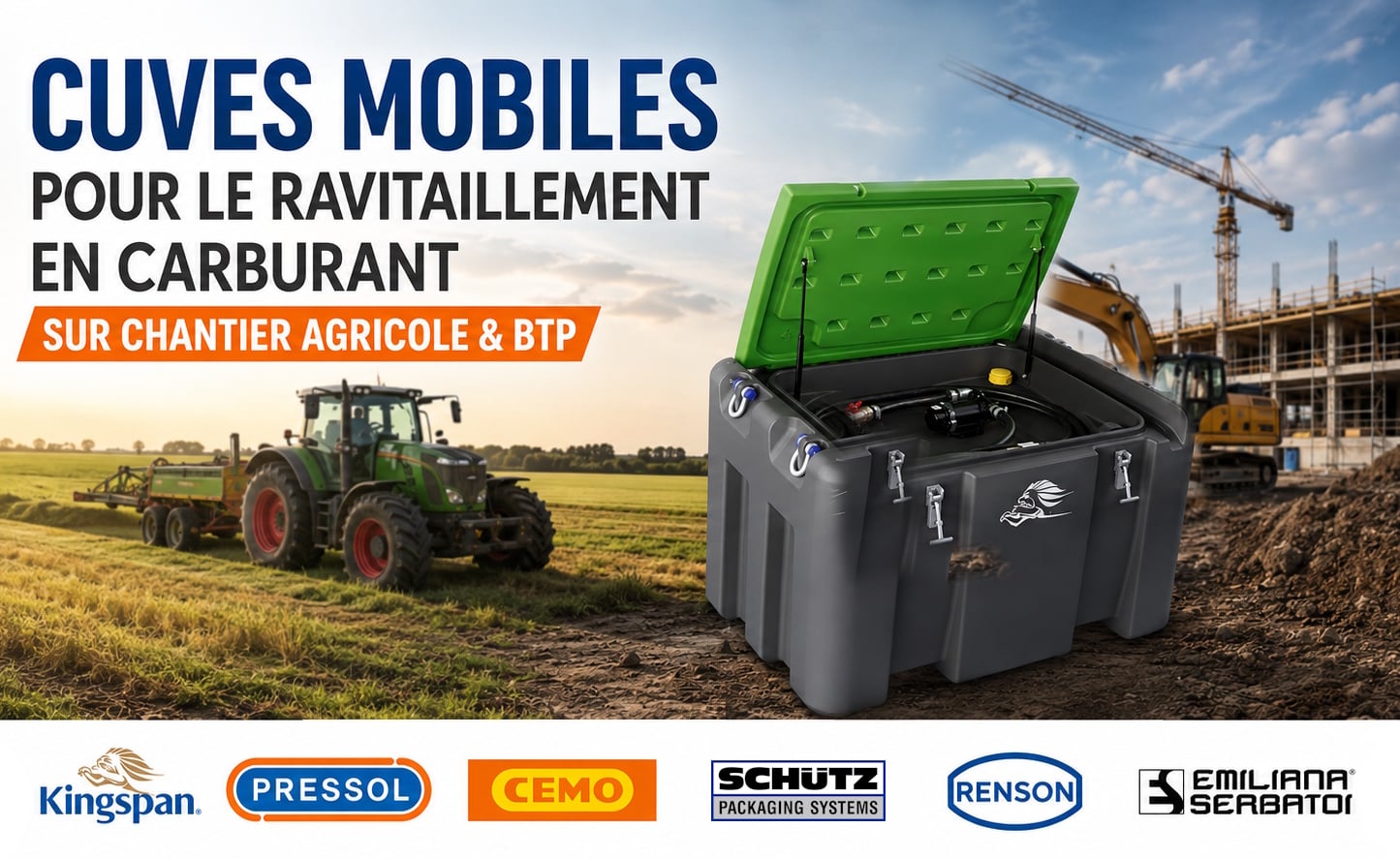 Ravitaillez vous en GNR pendant les travaux d'été aux champs