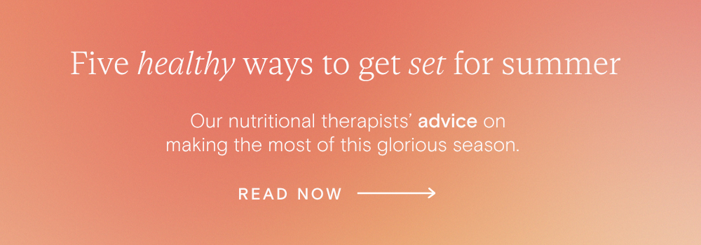 Five healthy ways to get set for summer. Read now.