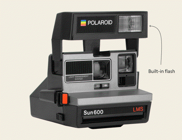 Built in flash