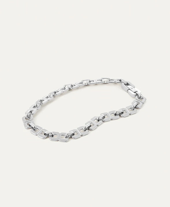 rome anklet silver