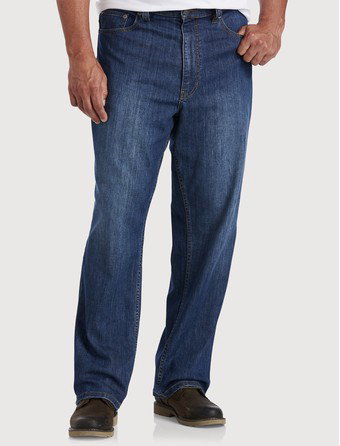 Relaxed-Fit Stretch Jeans