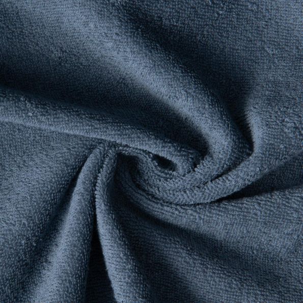 Tissu Eponge uni 400 g/m² Bleu ardoise