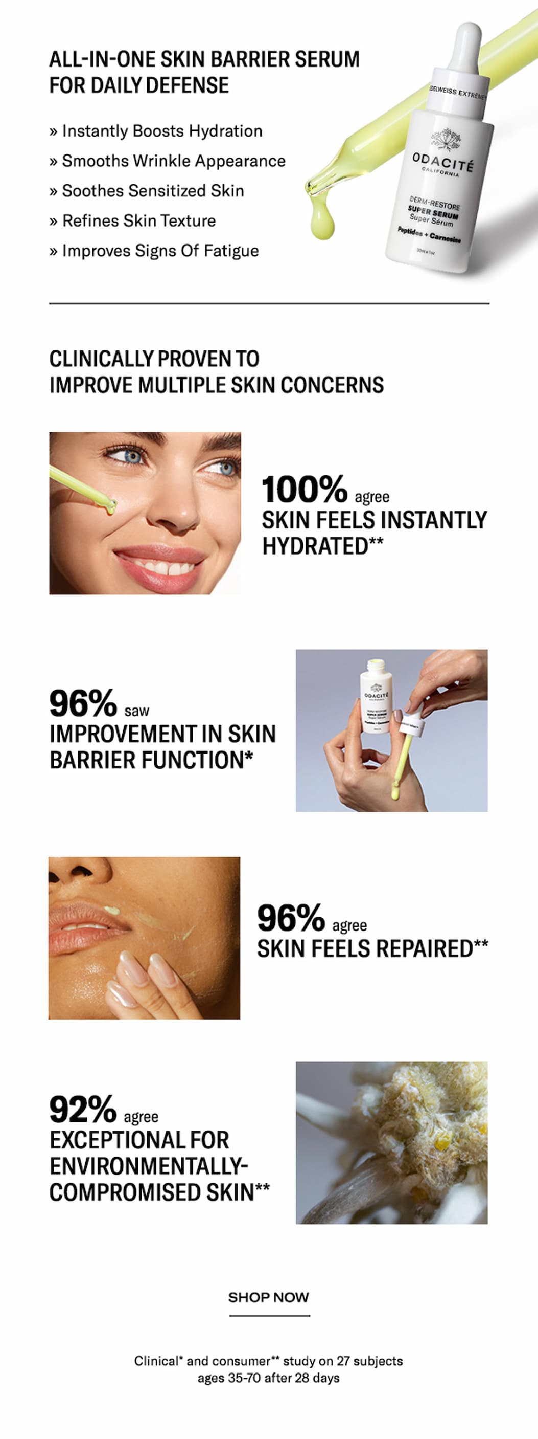 Derm-Restore Super Serum — 96% saw improvement in skin barrier function — Shop Now