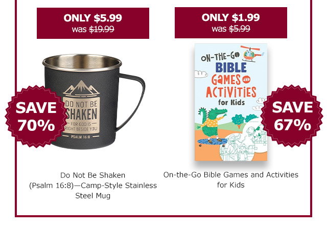 Camp-Style Steel Mug | Games