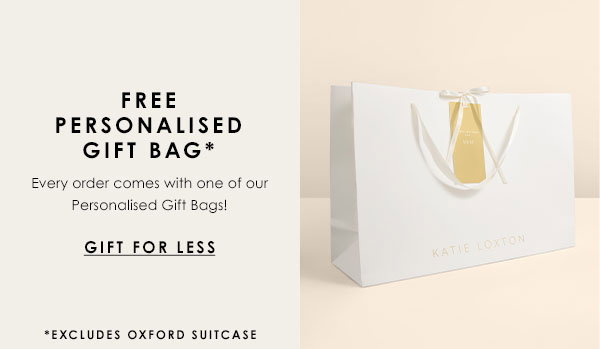 Free Personalised Gift Bag* - Gift For Less