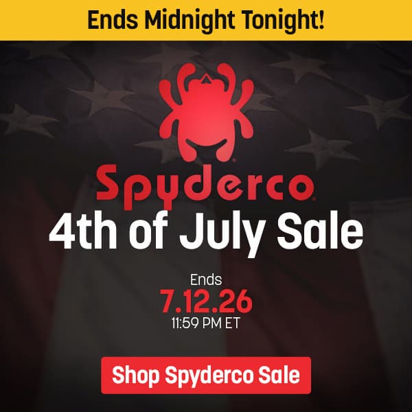 Spyderco July 4th Sale