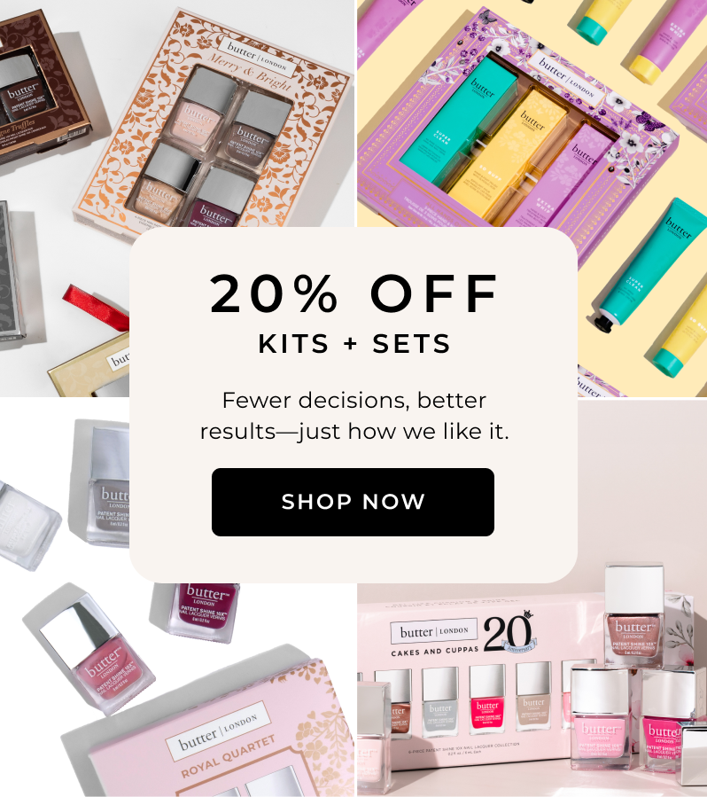 Extra Something Deal: 20% Off Kits & Sets - Fewer decisions, better results - just how we like it.