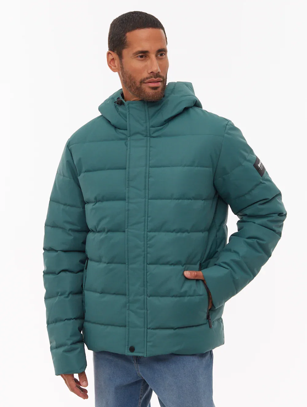 Image of Evolo Puffer Jacket - Green