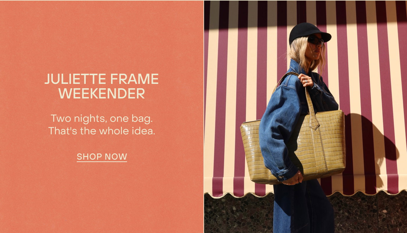 Juliette Frame Weekender