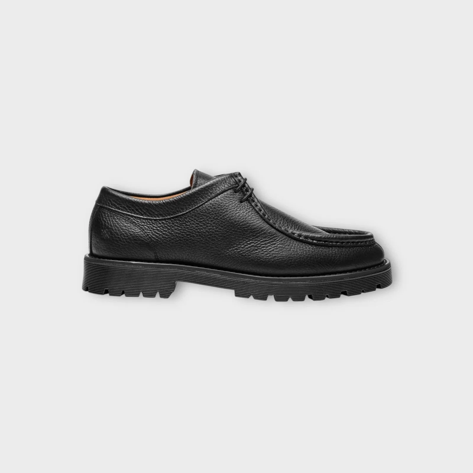 Image of Playboy Malo I Black Tumbled Leather