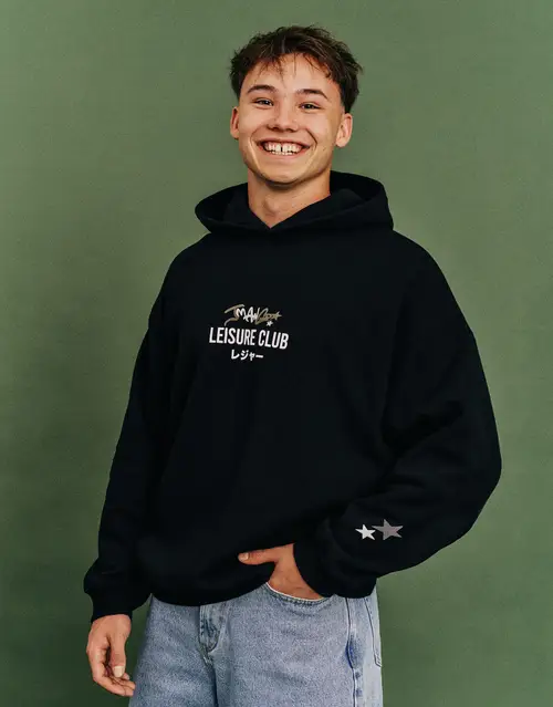JManGo Leisure Club Oversized Hoodie