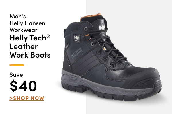 Men's Helly Hansen Workwear Helly Tech® Leather Work Boots Save $40