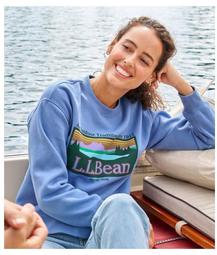 Women's Essential Sweatshirt, Crewneck Logo