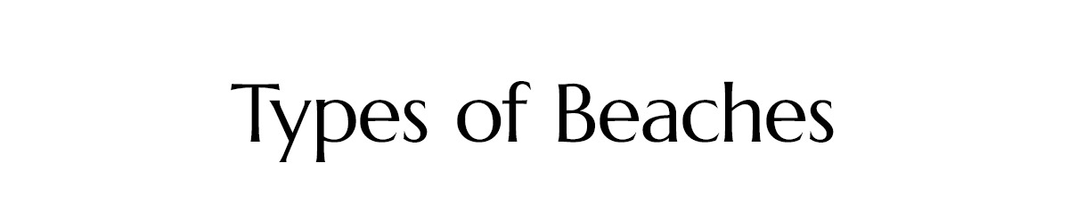 Types of beaches