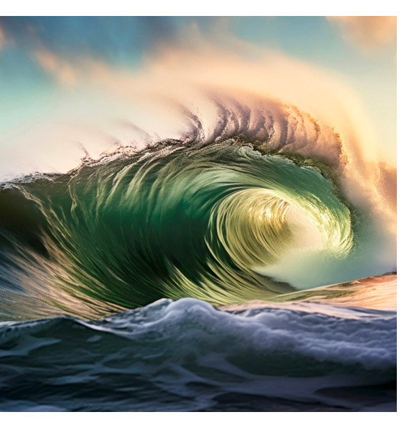 Oceanic - Morning Tide by Philippe Hugonnard
