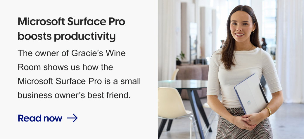 Microsoft Surface Pro boosts productivity