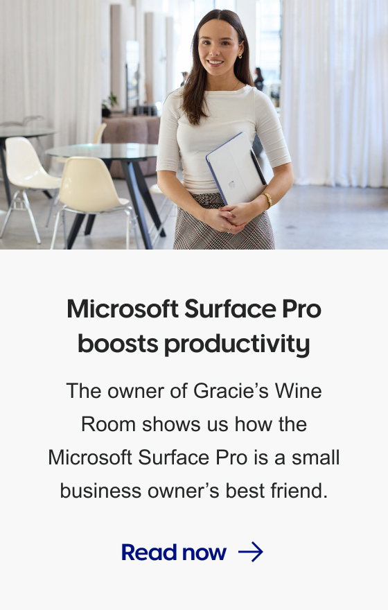 Microsoft Surface Pro boosts productivity