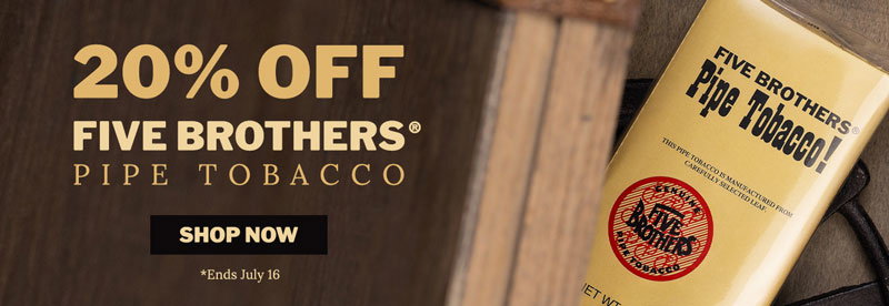 20% Off Five Brothers Pipe Tobacco