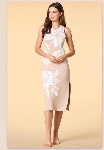 Shop Sandy Shores Midi Sweater Dress